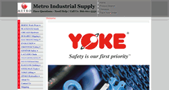 Desktop Screenshot of metrosupplyllc.com